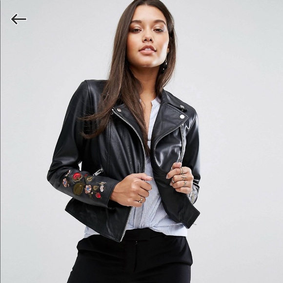 ASOS Jackets & Blazers - NWOT leather jacket